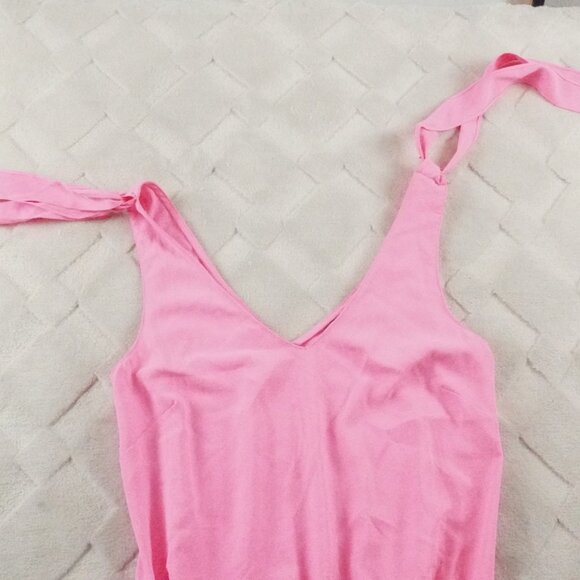 Amanda Uprichard Josephine Dress Womens Extra Small Pink - Picture 5 of 13